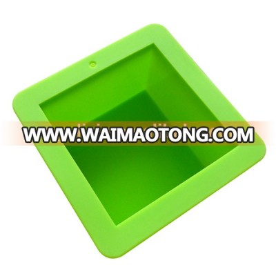 Cubic soap mold made of food grade silicone