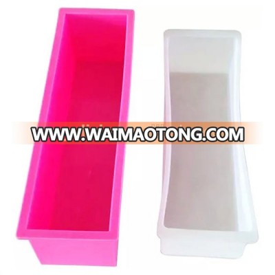 Rectangle shape silicone soap loaf molds